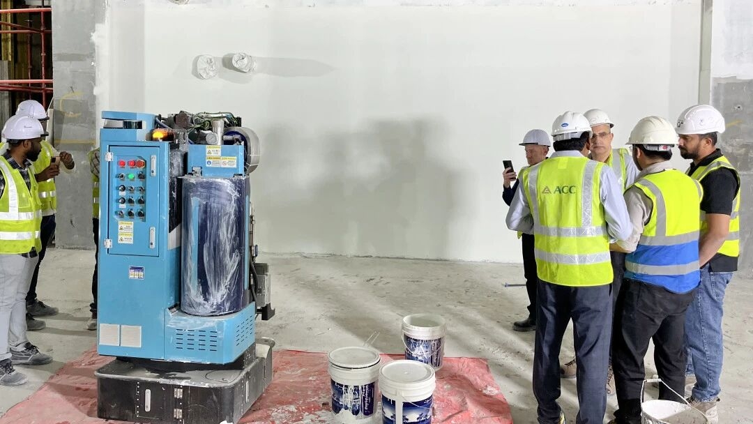 CA88科技与中东巨头ACC达成建筑机器人施工合作,迪拜项目样板完成验收 CA88科技与中东巨头ACC达成建筑机器人施工合作,迪拜项目样板完成验收(图2)