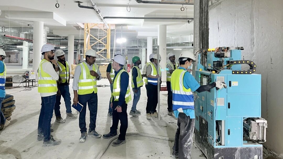 CA88科技与中东巨头ACC达成建筑机器人施工合作,迪拜项目样板完成验收 CA88科技与中东巨头ACC达成建筑机器人施工合作,迪拜项目样板完成验收(图4)